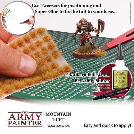 The Army Painter Battlefields : Mountain Tufts - Khaki & Green Books