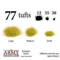 The Army Painter Battlefields : Jungle Tufts - Khaki & Green Books