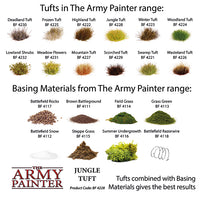 The Army Painter Battlefields : Jungle Tufts - Khaki & Green Books