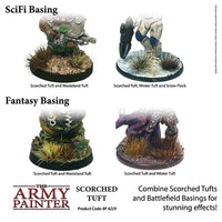 The Army Painter Battlefields : Scorched Tufts - Khaki & Green Books