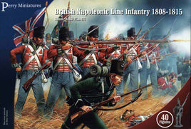 Perry Miniatures - BH1 Plastic British Napoleonic Line Infantry box set - Khaki and Green Books