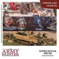 THE ARMY PAINTER HOBBY BRUSH - SUPER DETAIL - Khaki and Green Books