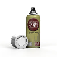The Army Painter Base Primer Spray - Matt White - Khaki and Green Books