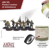 THE ARMY PAINTER COLOUR PRIMER : AEGIS SUIT SATIN VARNISH - Khaki and Green Books
