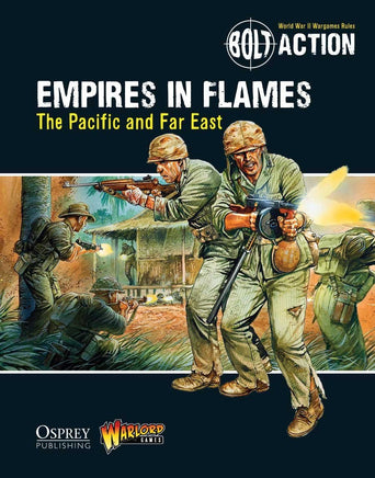 BOLT ACTION : EMPIRES IN FLAMES RULEBOOK - Khaki and Green Books