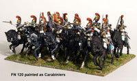 Perry Miniatures  - FN120 Plastic French Napoleonic Heavy Cavalry 1812 - 1815 - Khaki and Green Books