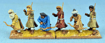 GRIPPING BEAST PLASTIC ARAB SPEARMAN & ARCHERS - Khaki and Green Books