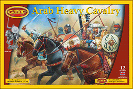 GRIPPING BEAST PLASTIC ARAB HEAVY CAVALRY - Khaki and Green Books