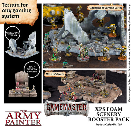 The Army Painter - GameMaster: XPS Foam Scenery Booster Pack - Khaki & Green Books