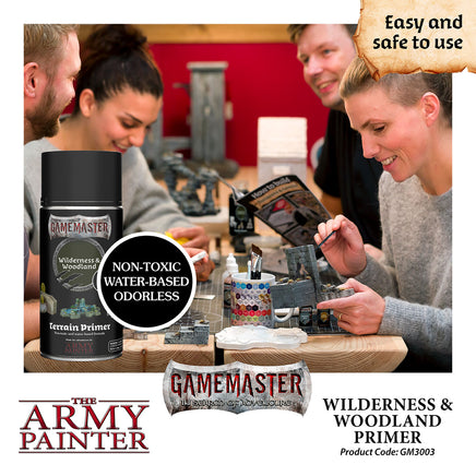The Army Painter - GameMaster Wilderness & Woodland Terrain Primer - Khaki & Green Books