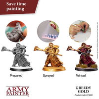 THE ARMY PAINTER - COLOUR PRIMER - GREEDY GOLD