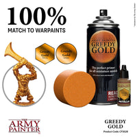 THE ARMY PAINTER - COLOUR PRIMER - GREEDY GOLD
