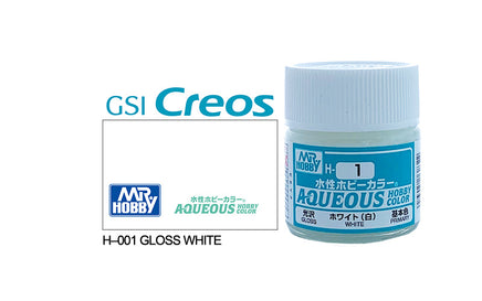 Mr. Hobby Aqueous Color Gloss White H-1 - Khaki and Green Books