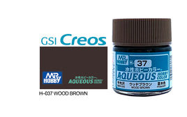 Mr. Hobby Aqueous Gloss Wood Brown H-37 - Khaki and Green Books