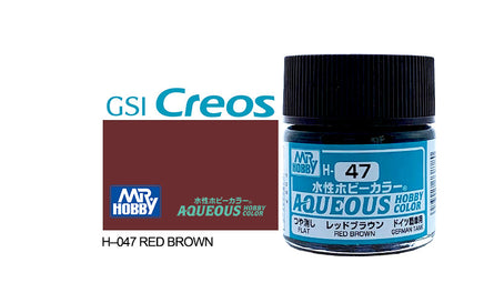 Mr. Hobby Aqueous Gloss Red Brown H-47 - Khaki and Green Books