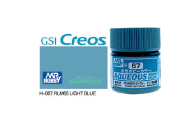Mr. Hobby Aqueous Semi-Gloss RLM Light Blue H-67 - Khaki and Green Books