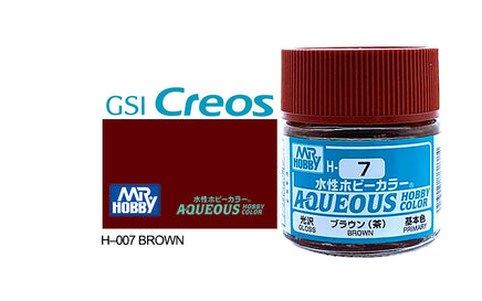 Mr. Hobby Aqueous Color Gloss Brown H-7 - Khaki and Green Books