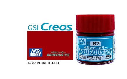 Mr. Hobby Aqueous Metallic/Gloss Red H-87 - Khaki and Green Books