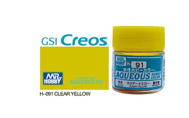 Mr. Hobby Aqueous Color Gloss Clear Yellow H-91 - Khaki and Green Books