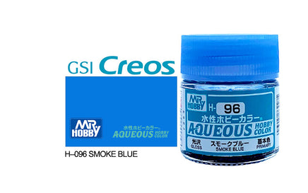 Mr. Hobby Aqueous Color Gloss Smoke Blue H-96 - Khaki and Green Books