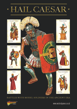Hail Caesar Rulebook - Khaki and Green Books