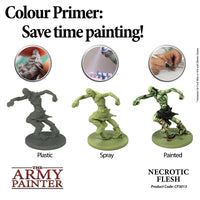 The Army Painter Colour Primer Spray  - Necrotic Flesh - Khaki & Green Books