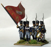 Perry Miniatures - PN1 Plastic Napoleonic Prussian Line Infantry 1813 - 1815 - Khaki and Green Books