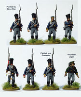 Perry Miniatures - PN1 Plastic Napoleonic Prussian Line Infantry 1813 - 1815 - Khaki and Green Books