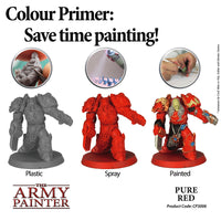 The Army Painter Colour Primer Spray - Pure Red - Khaki & Green Books