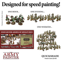 The Army Painter Quick Shade, Dark Tone - Khaki & Green Books