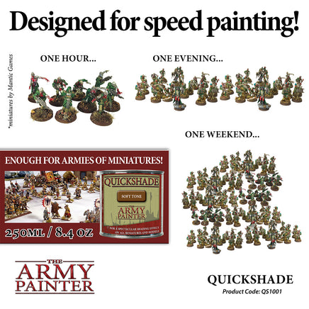 The Army Painter Quick Shade, Soft Tone - Khaki & Green Books