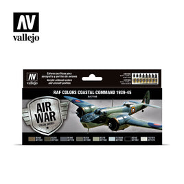 Vallejo 71148 RAF colors Coastal Command 1939-1945 - Khaki and Green Books
