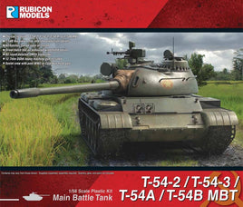 RUBICON MODELS - T-54-2 / T-54-3 / T-54A / T-54B MBT - Khaki and Green Books