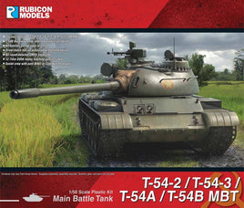 RUBICON MODELS - T-54-2 / T-54-3 / T-54A / T-54B MBT - Khaki and Green Books