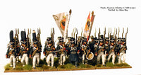 Perry Miniatures - RN 20 Russian Napoleonic Infantry 1809-14 - Khaki and Green Books