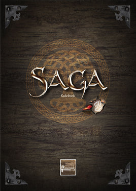 SAGA RULEBOOK - 2ND EDITION - Khaki and Green Books