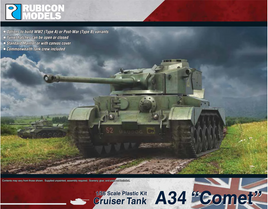 RUBICON MODELS - A34 COMET - Khaki and Green Books