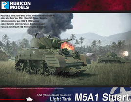 RUBICON MODELS - M5A1 STUART / M5A1 RECCE - Khaki and Green Books