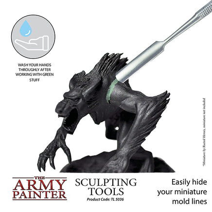 The Army Painter -  Hobby Sculpting Tools - Khaki & Green Books
