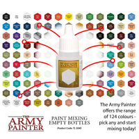 THE ARMY PAINTER - PAINT MIXING EMPTY BOTTLES - Khaki and Green Books