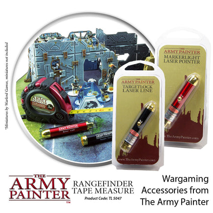 THE ARMY PAINTER - RANGEFINDER TAPE MEASURE - Khaki and Green Books