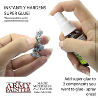 The Army Painter - Magic Super Glue Activator - Khaki & Green Books