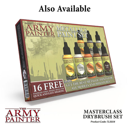 The Army Painter Master Class Drybrush Set - Khaki & Green Books