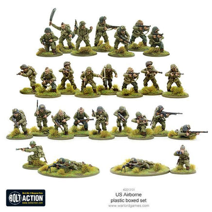 Bolt Action - US Airborne (Plastic) - Khaki and Green Books