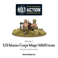 USMC M1917 MMG team - Khaki and Green Books