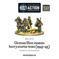 Bolt Action - German Heer 120mm heavy mortar team (1943-45) - Khaki and Green Books