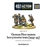 Bolt Action - German Heer 120mm heavy mortar team (1943-45) - Khaki and Green Books