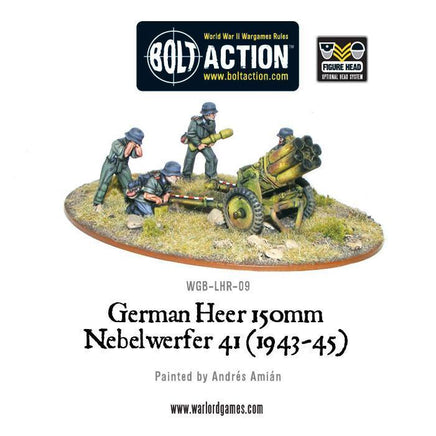 BOLT ACTION : GERMAN HEER 150MM NEBELWERFER 41 (1943 - 45) - Khaki and Green Books