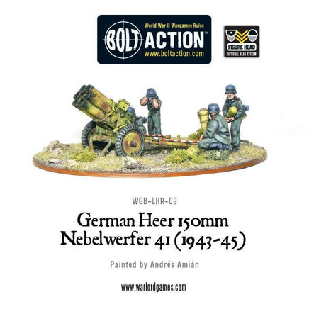 BOLT ACTION : GERMAN HEER 150MM NEBELWERFER 41 (1943 - 45) - Khaki and Green Books