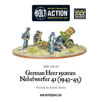 BOLT ACTION : GERMAN HEER 150MM NEBELWERFER 41 (1943 - 45) - Khaki and Green Books